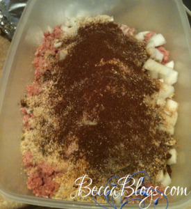 Meatloaf Ingredients | BeccaBlogs.com