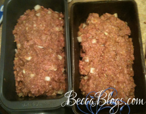 Meatloaf Loaves | BeccaBlogs.com