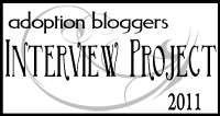 Adoption Bloggers Interview Project | BeccaBlogs.com